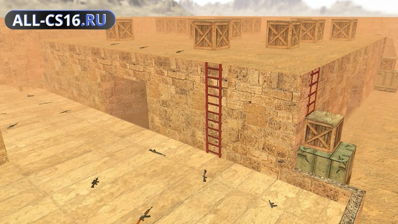 Карта «fy_dustworld2018» для CS 1.6 для CS 1.6