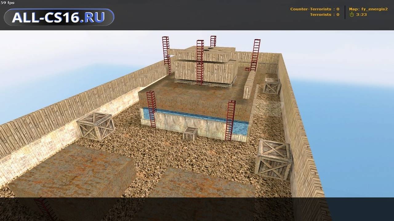 Карта «fy_energis2» для CS 1.6 для CS 1.6