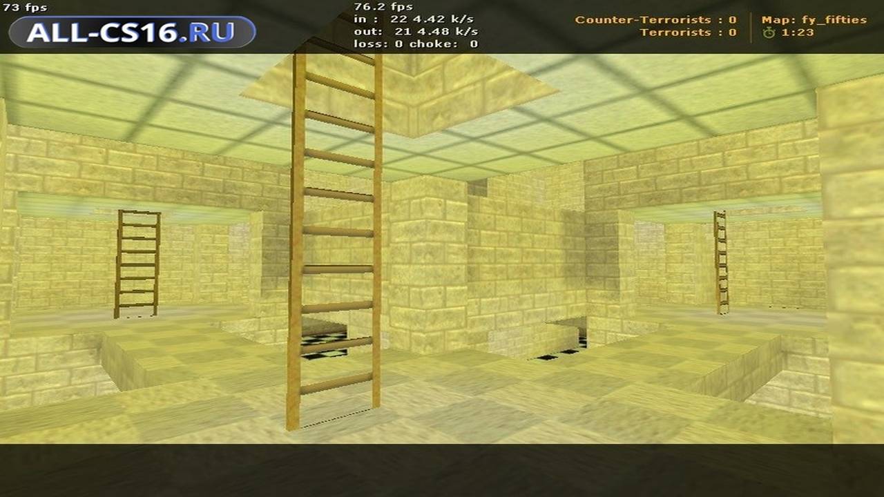 Карта «fy_fifties» для CS 1.6 для CS 1.6