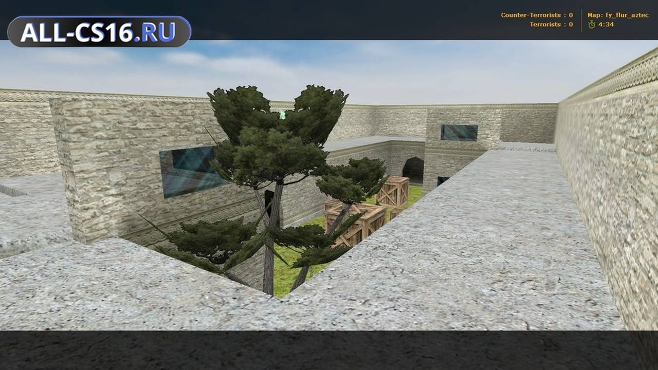 Карта «fy_flur_aztec» для CS 1.6 для CS 1.6