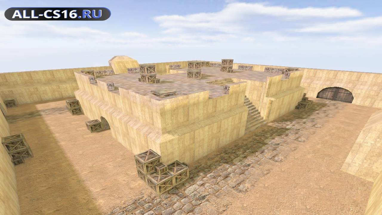 Карта «fy_fortification» для CS 1.6 для CS 1.6