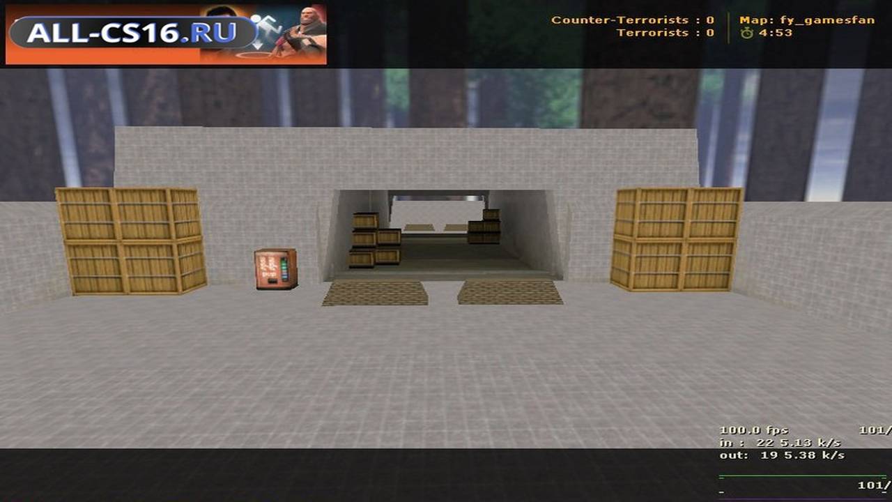 Карта «fy_gamesfan» для CS 1.6 для CS 1.6