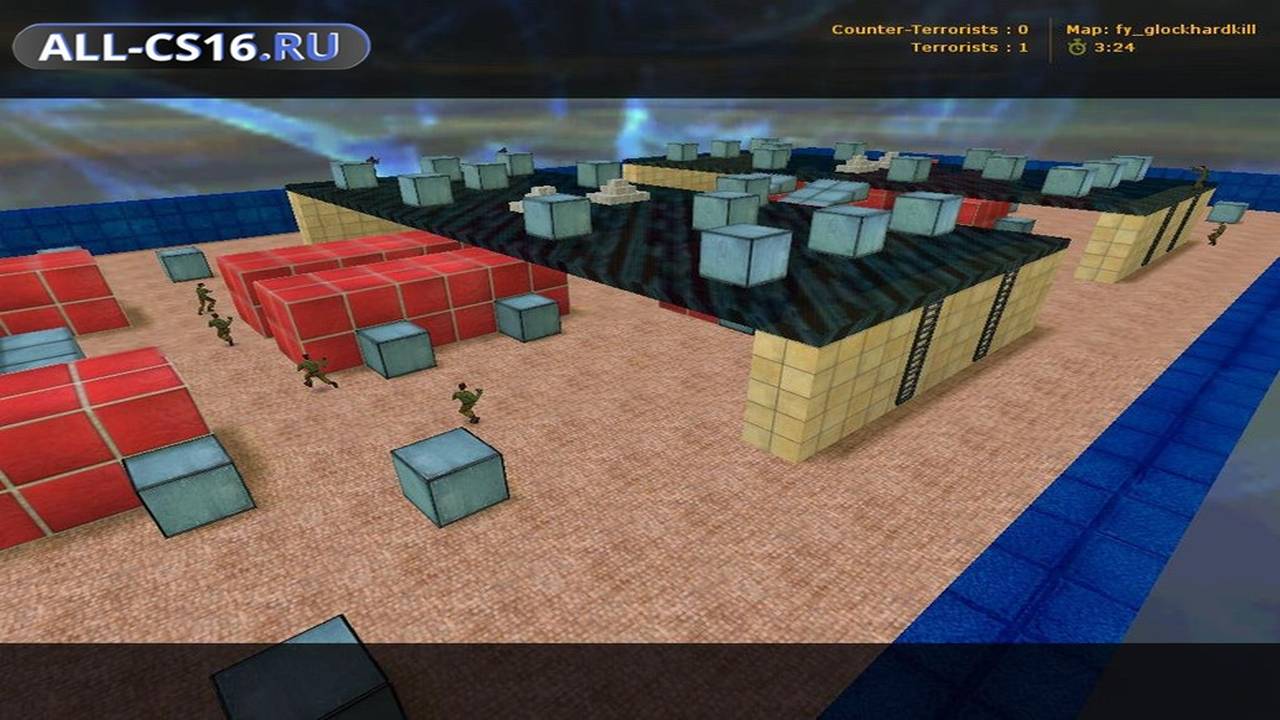 Карта «fy_glockhardkill» для CS 1.6 для CS 1.6