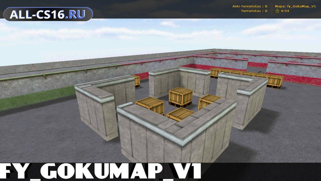 Карта «fy_gokumap_v1» для CS 1.6 для CS 1.6
