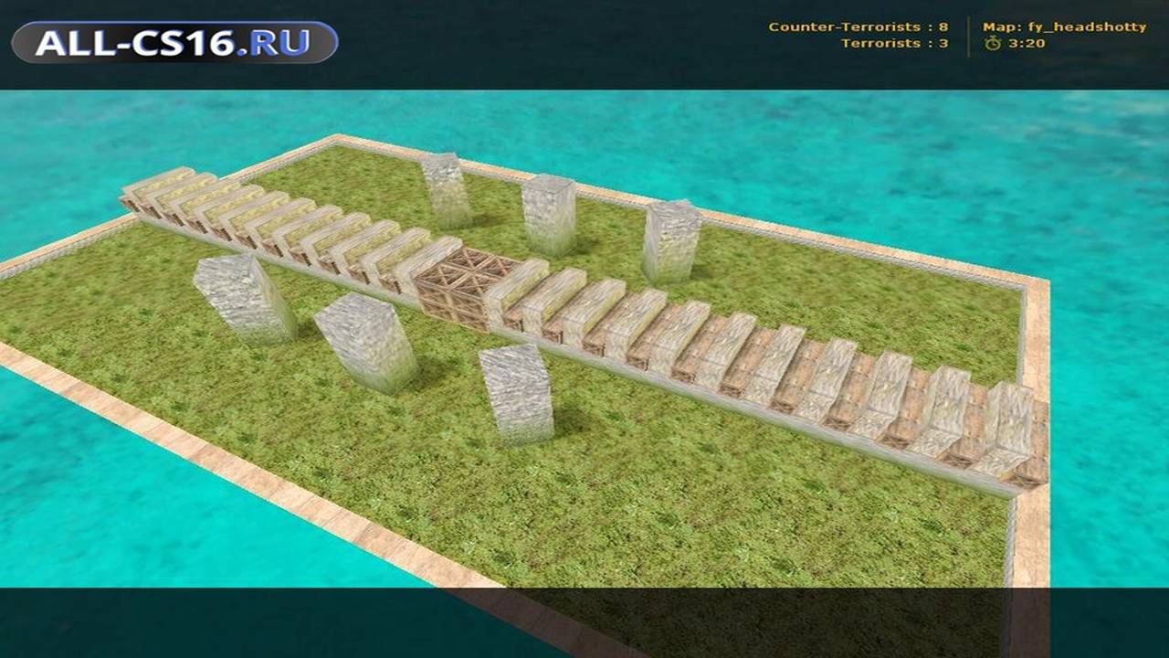 Карта «fy_headshotty» для CS 1.6 для CS 1.6