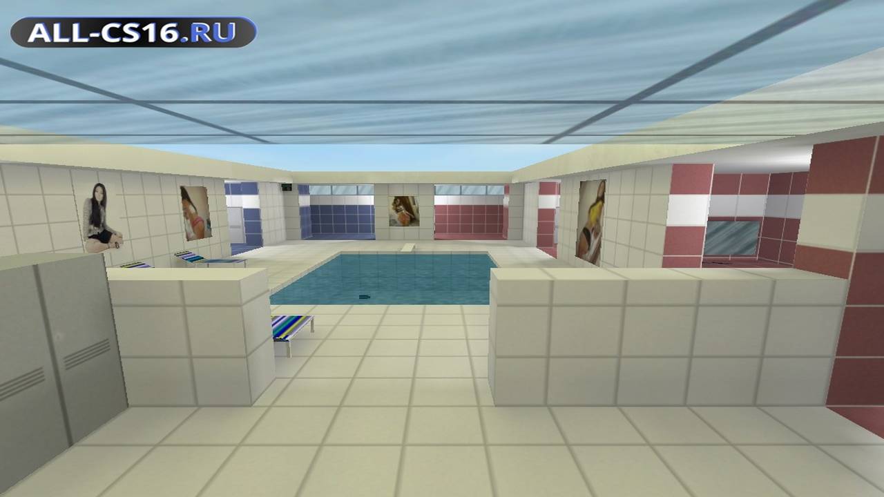 Карта «fy_hot_pool_day» для CS 1.6 для CS 1.6