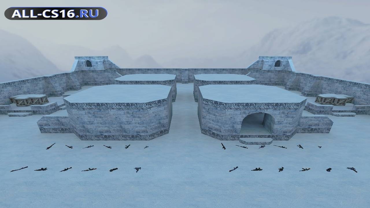 Карта «fy_iceage» для CS 1.6 для CS 1.6