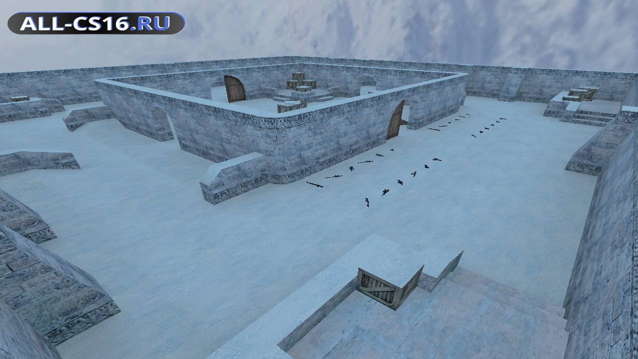 Карта «fy_iceage2» для CS 1.6 для CS 1.6