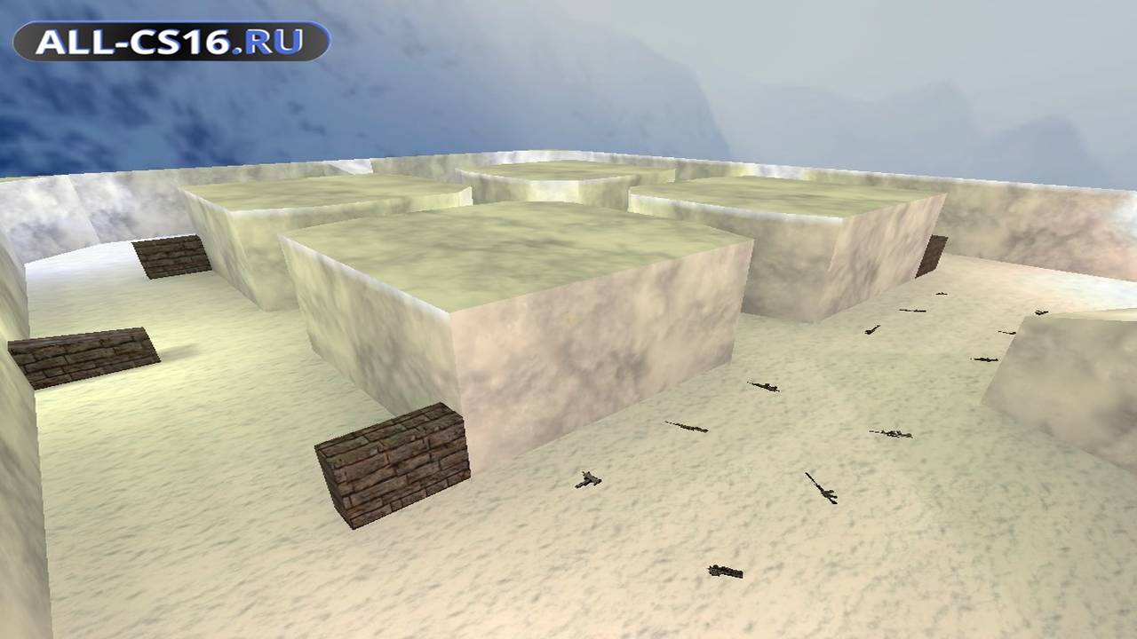 Карта «fy_iceworld» для CS 1.6 для CS 1.6