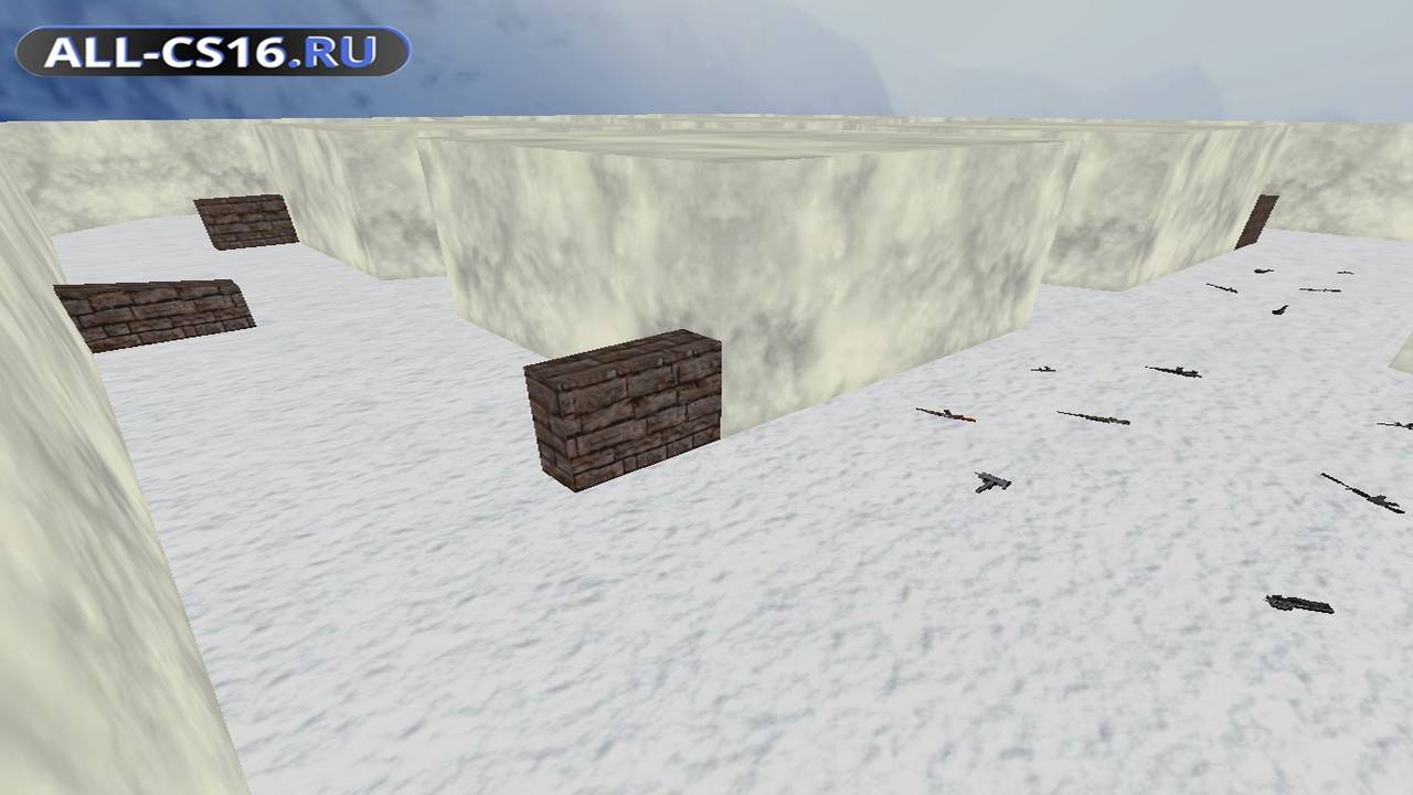 Карта «fy_iceworld16» для CS 1.6 для CS 1.6