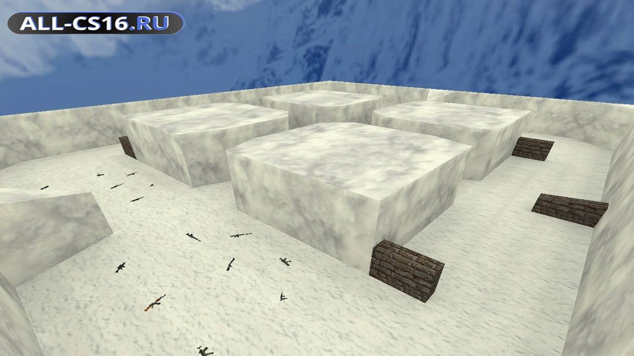 Карта «fy_iceworld16_fix» для CS 1.6 для CS 1.6