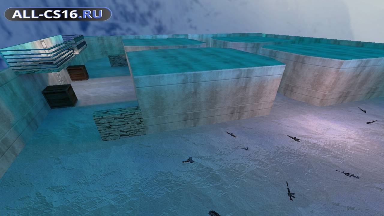 Карта «fy_iceworld2009» для CS 1.6 для CS 1.6