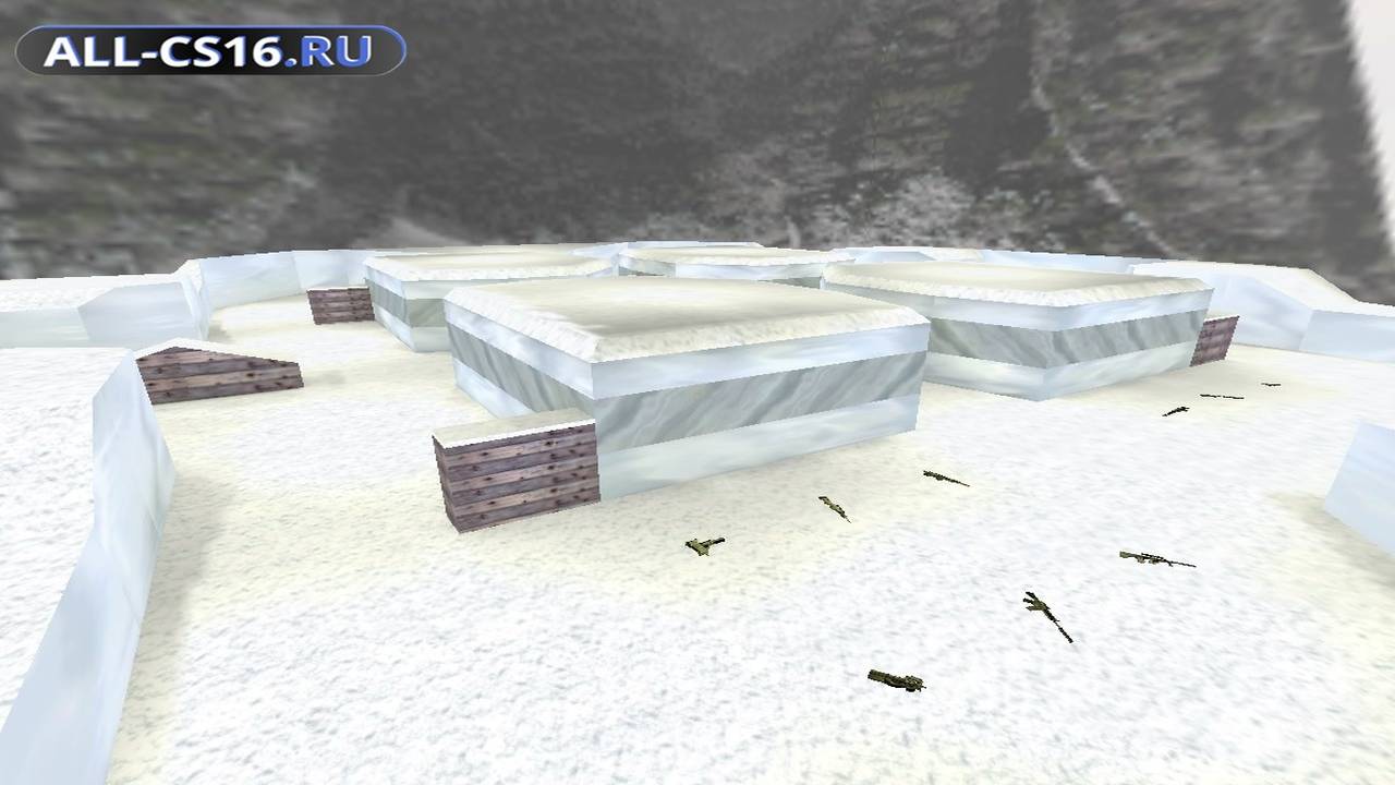 Карта «fy_iceworld2k» для CS 1.6 для CS 1.6