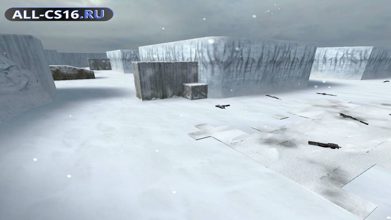Карта «fy_iceworld_hd» для CS 1.6 для CS 1.6