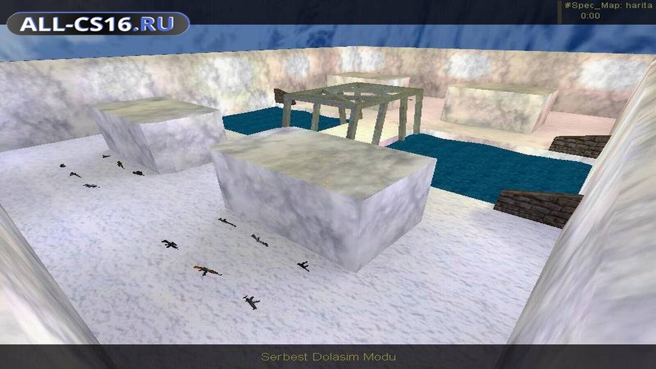 Карта «fy_iceworld_king» для CS 1.6 для CS 1.6