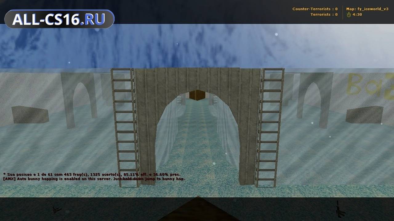 Карта «fy_iceworld_v3» для CS 1.6 для CS 1.6