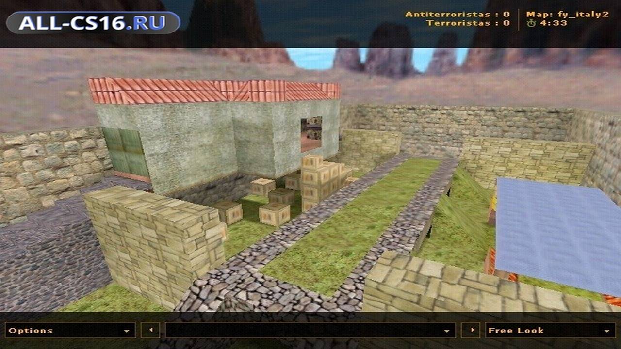 Карта «fy_italy2» для CS 1.6 для CS 1.6