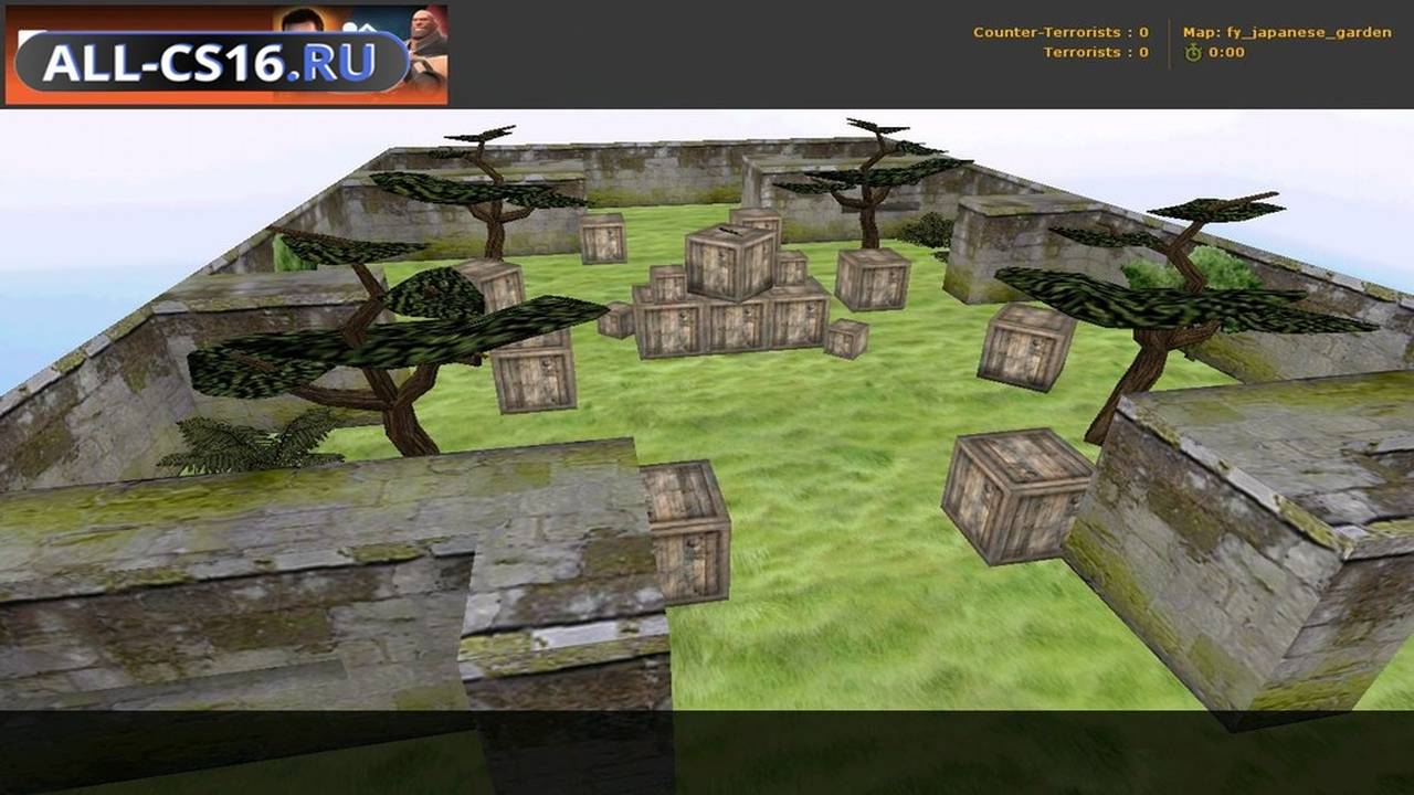 Карта «fy_japanese_garden» для CS 1.6 для CS 1.6