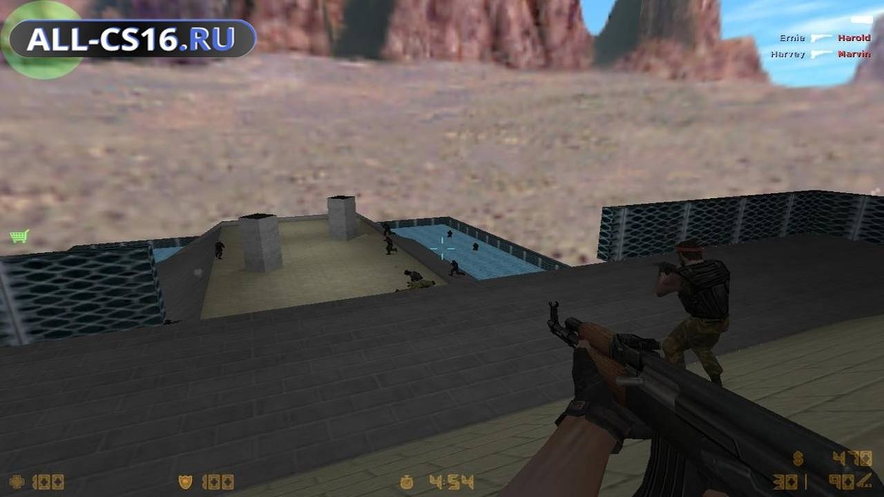 Карта «fy_mariokartwii_akuarizoto» для CS 1.6 для CS 1.6