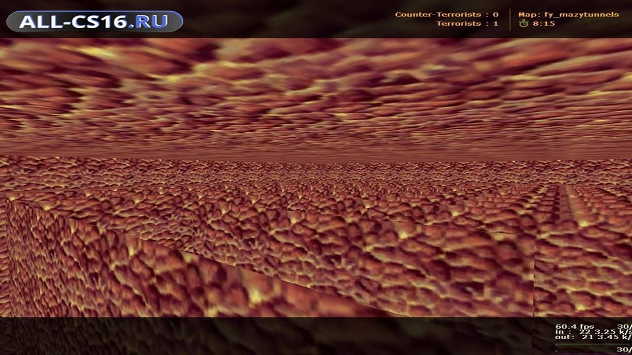 Карта «fy_mazytunnels» для CS 1.6 для CS 1.6
