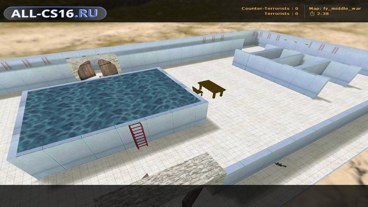 Карта «fy_middle_war» для CS 1.6 для CS 1.6