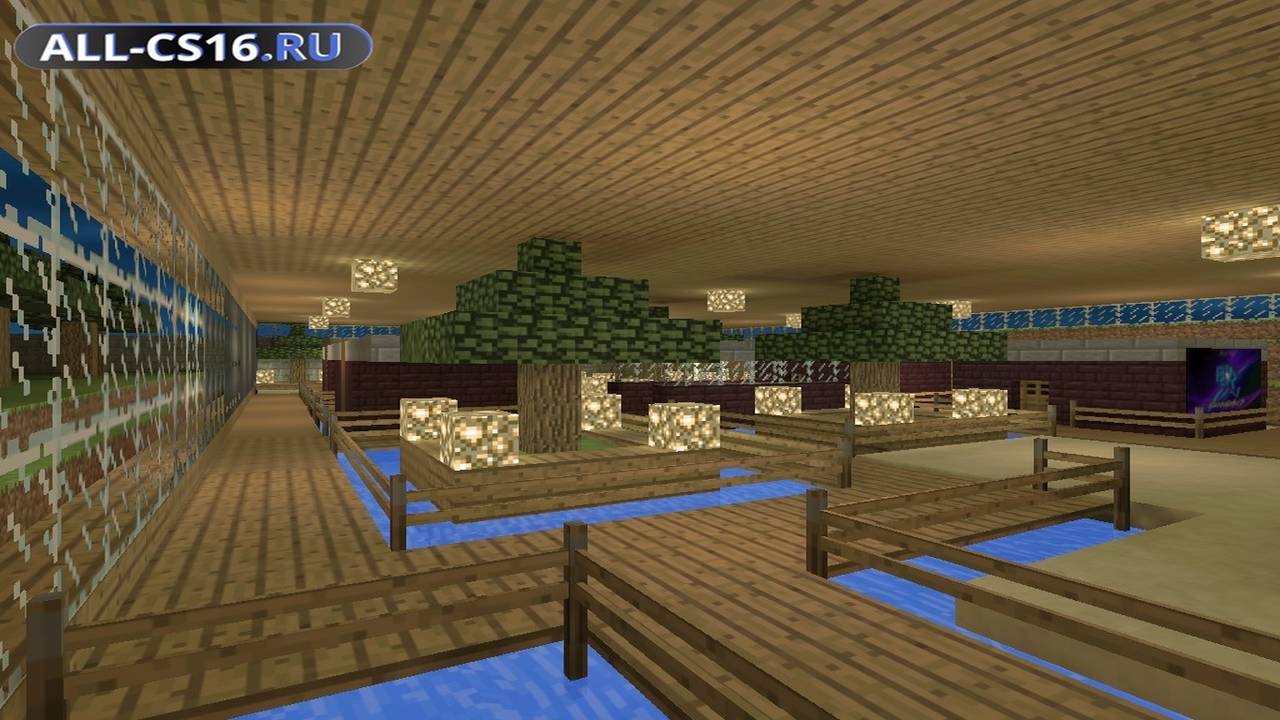 Карта «fy_minecraft_night2» для CS 1.6 для CS 1.6