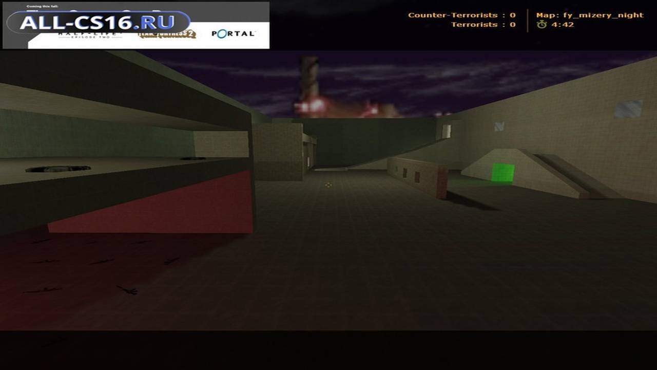 Карта «fy_mizery_night» для CS 1.6 для CS 1.6