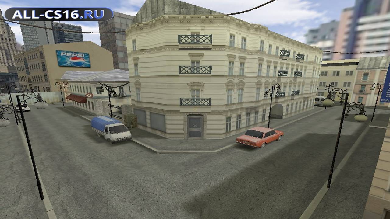Карта «fy_msk_centr» для CS 1.6 для CS 1.6