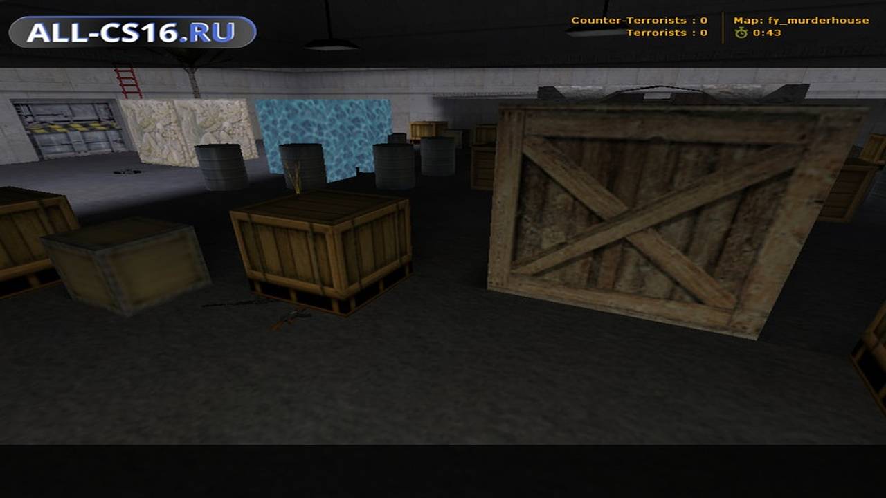 Карта «fy_murderhouse» для CS 1.6 для CS 1.6