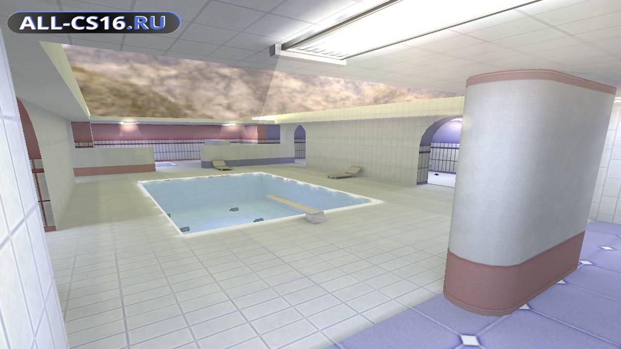 Карта «fy_new_pool_day» для CS 1.6 для CS 1.6