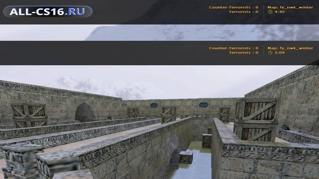 Карта «fy_nwk_winter» для CS 1.6 для CS 1.6