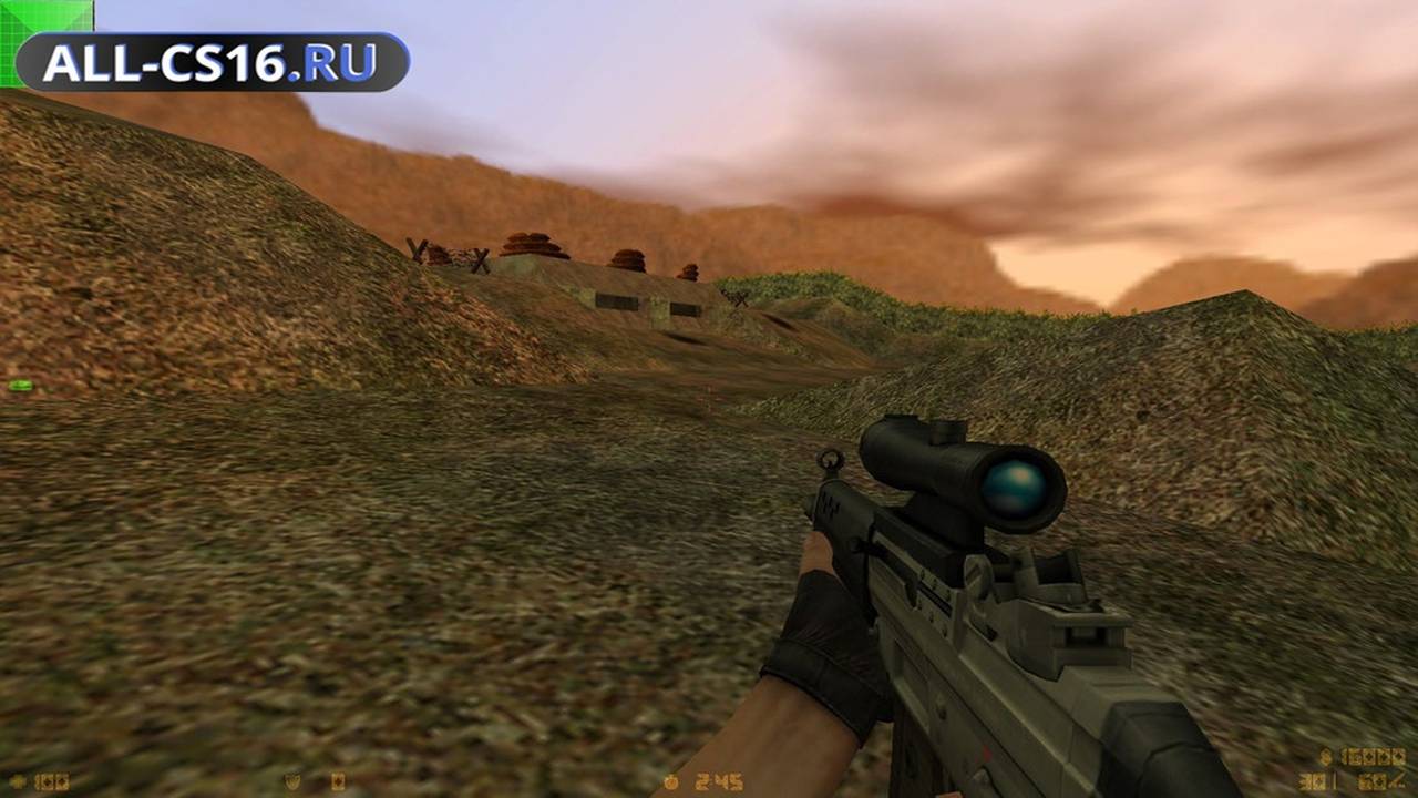 Карта «fy_old_war» для CS 1.6 для CS 1.6