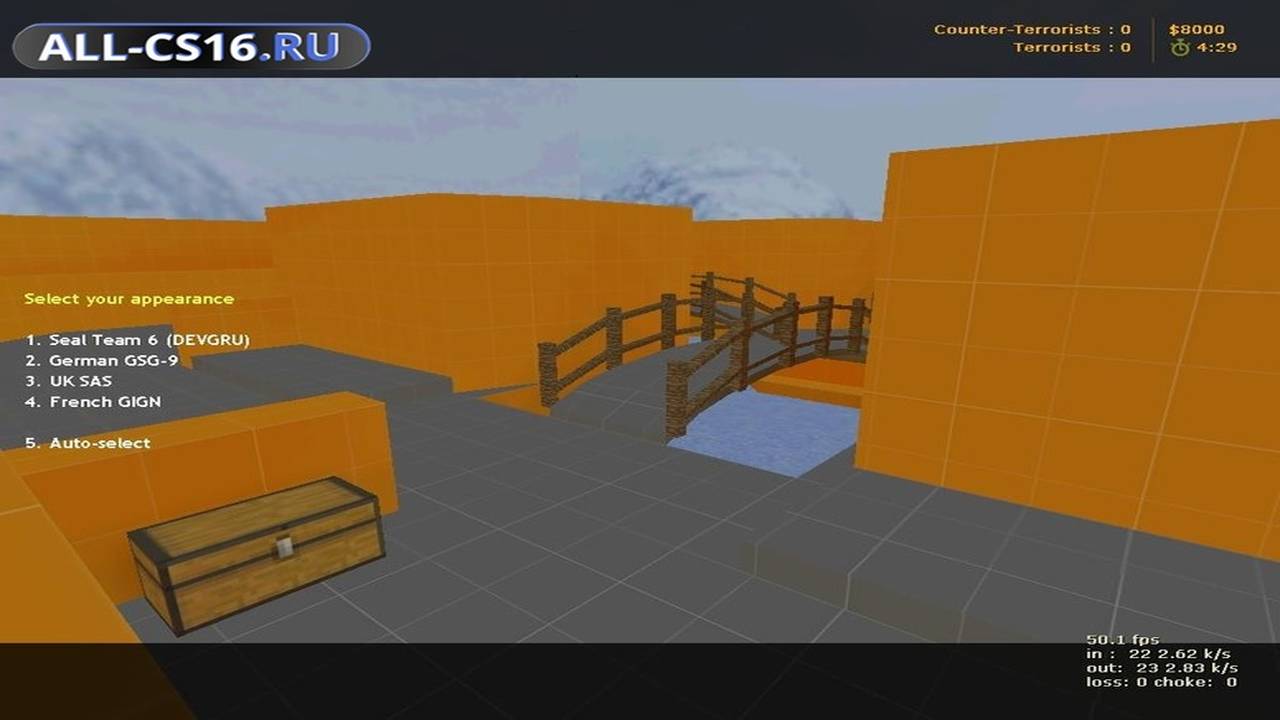 Карта «fy_orangecsbd» для CS 1.6 для CS 1.6