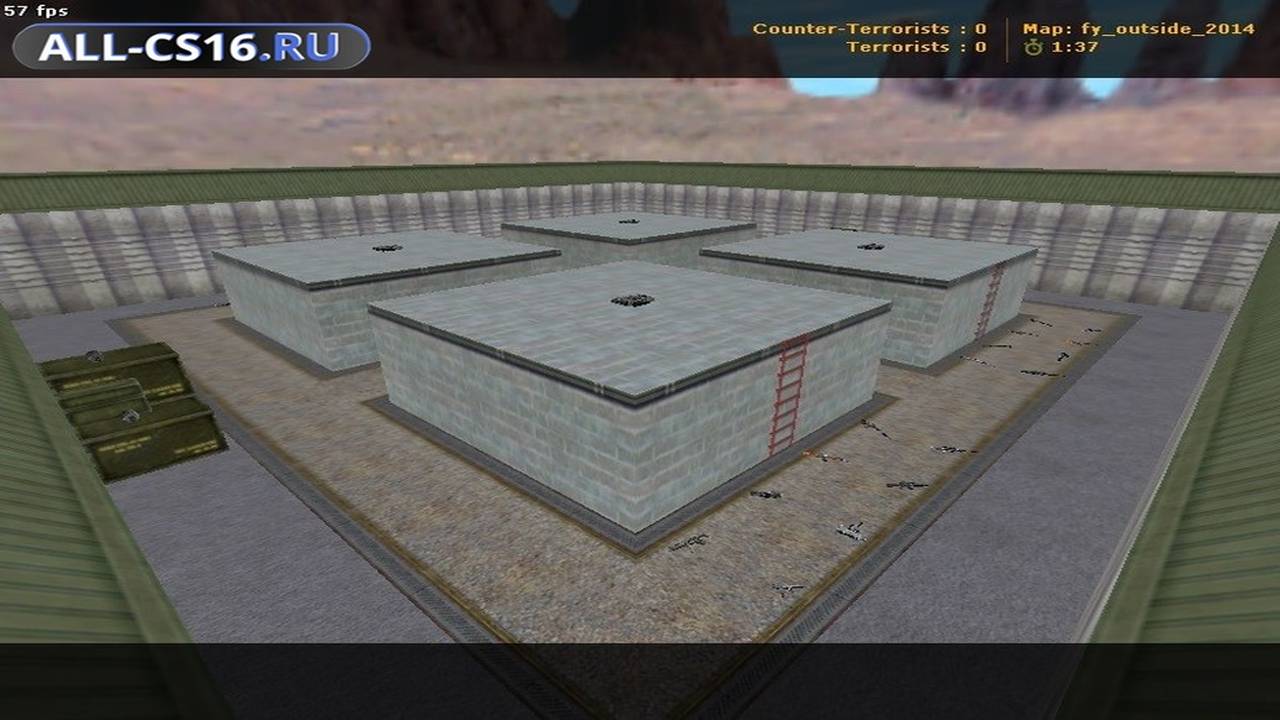 Карта «fy_outside_2014» для CS 1.6 для CS 1.6
