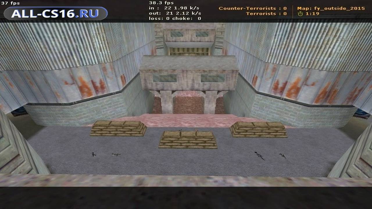 Карта «fy_outside_2015» для CS 1.6 для CS 1.6