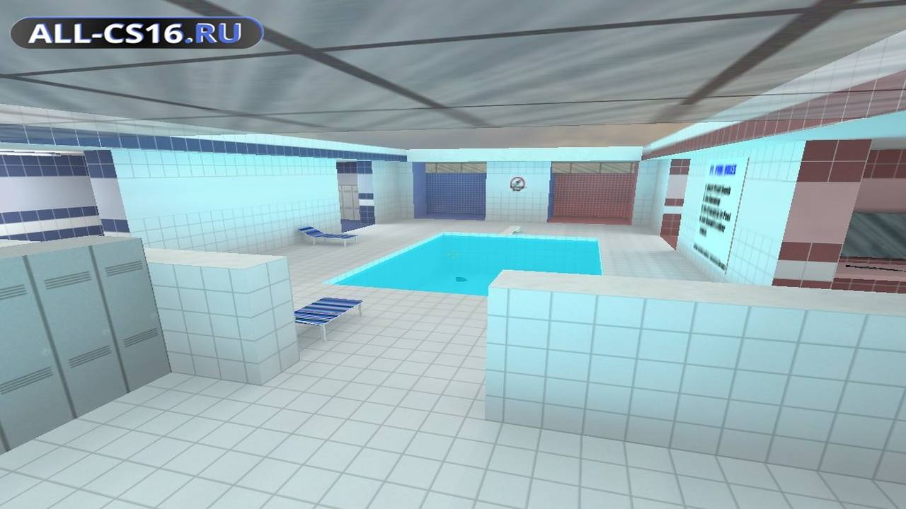 Карта «fy_pool_day» для CS 1.6 для CS 1.6