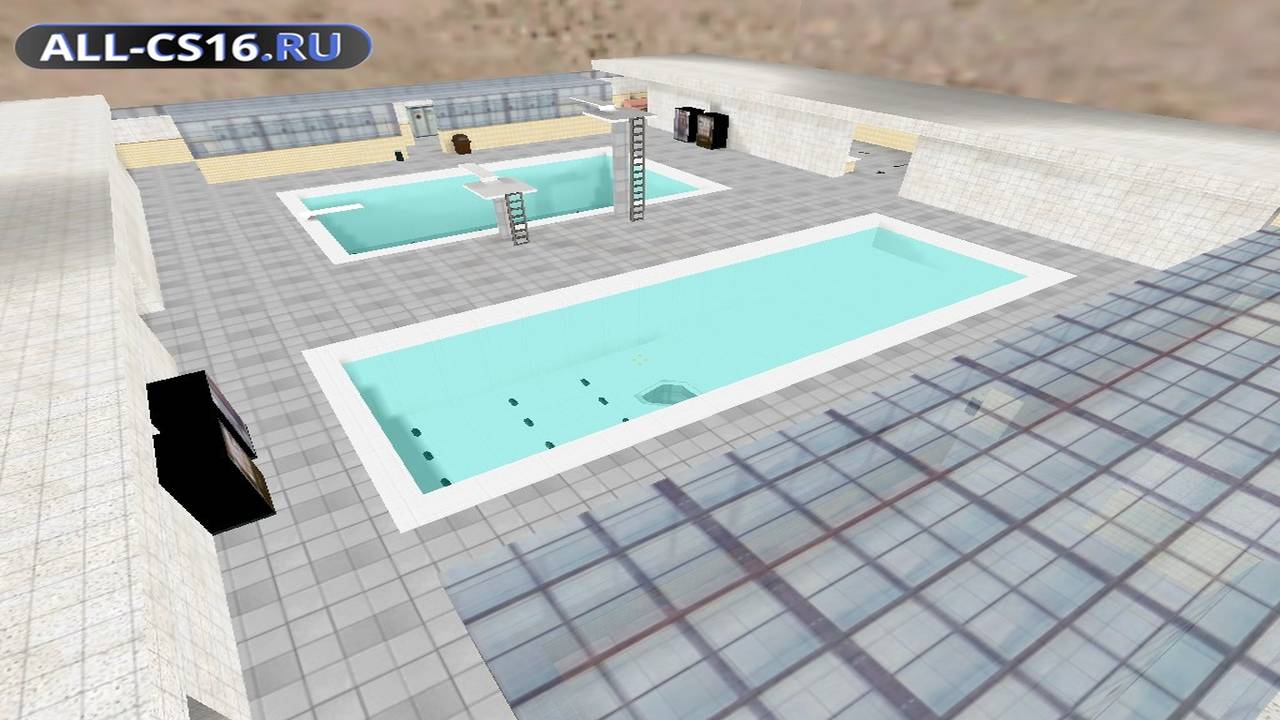 Карта «fy_pool_day2» для CS 1.6 для CS 1.6