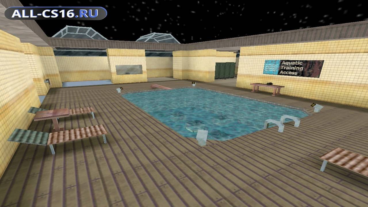 Карта «fy_pool_day_modern» для CS 1.6 для CS 1.6
