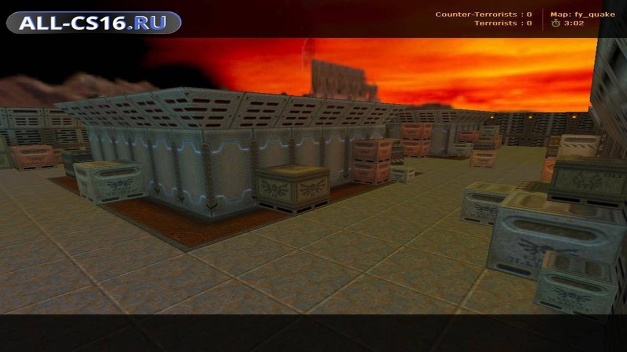 Карта «fy_quake» для CS 1.6 для CS 1.6