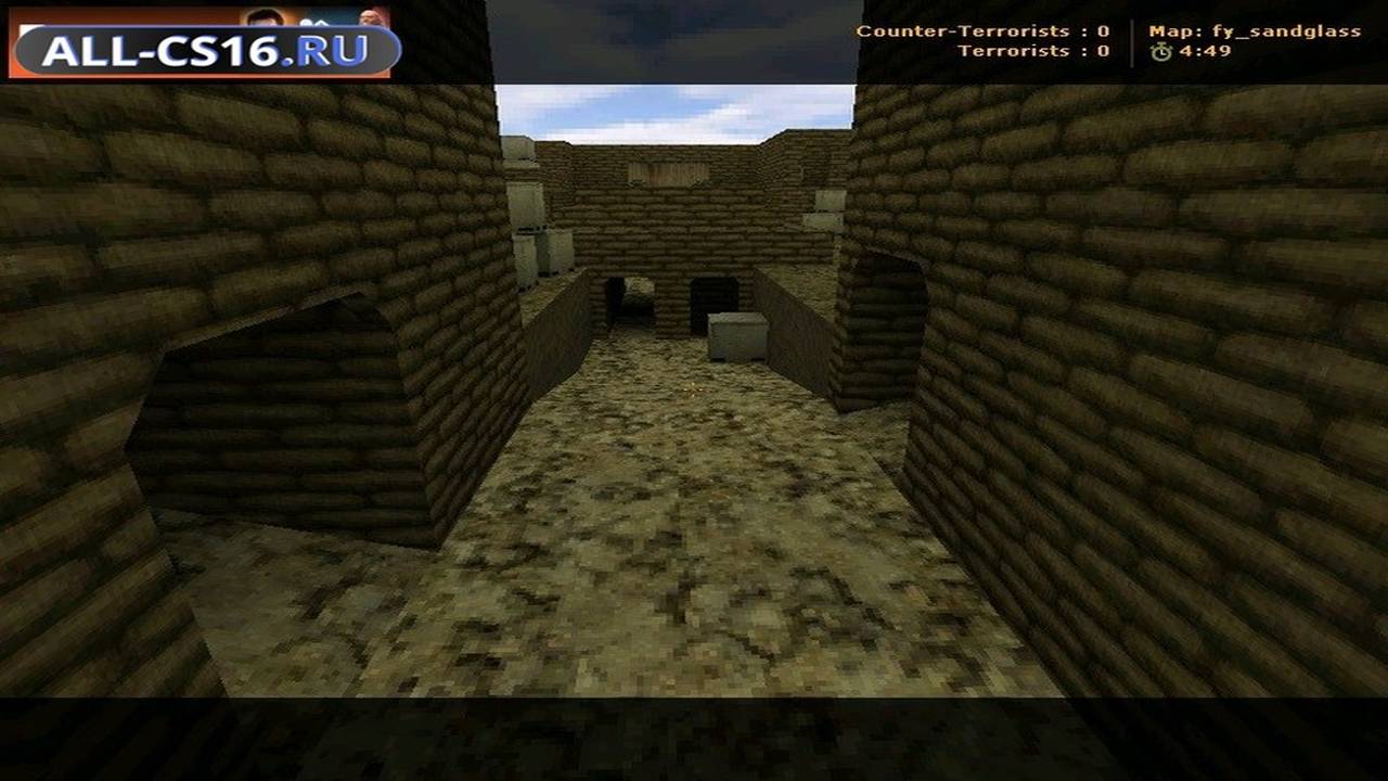 Карта «fy_sandglass» для CS 1.6 для CS 1.6