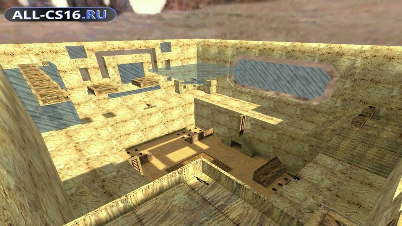 Карта «fy_sandycanyon» для CS 1.6 для CS 1.6