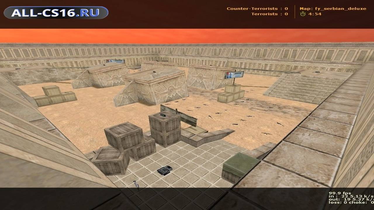 Карта «fy_serbian_deluxe» для CS 1.6 для CS 1.6