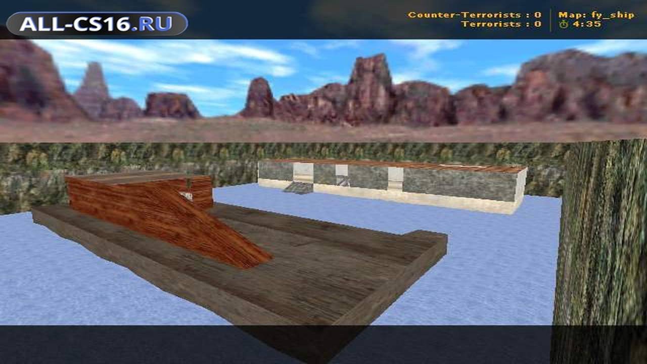 Карта «fy_ship» для CS 1.6 для CS 1.6