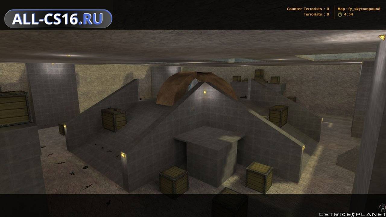 Карта «fy_skycompound» для CS 1.6 для CS 1.6