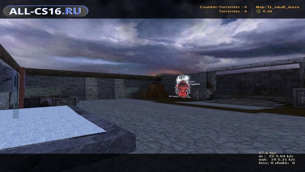 Карта «fy_small_maze» для CS 1.6 для CS 1.6