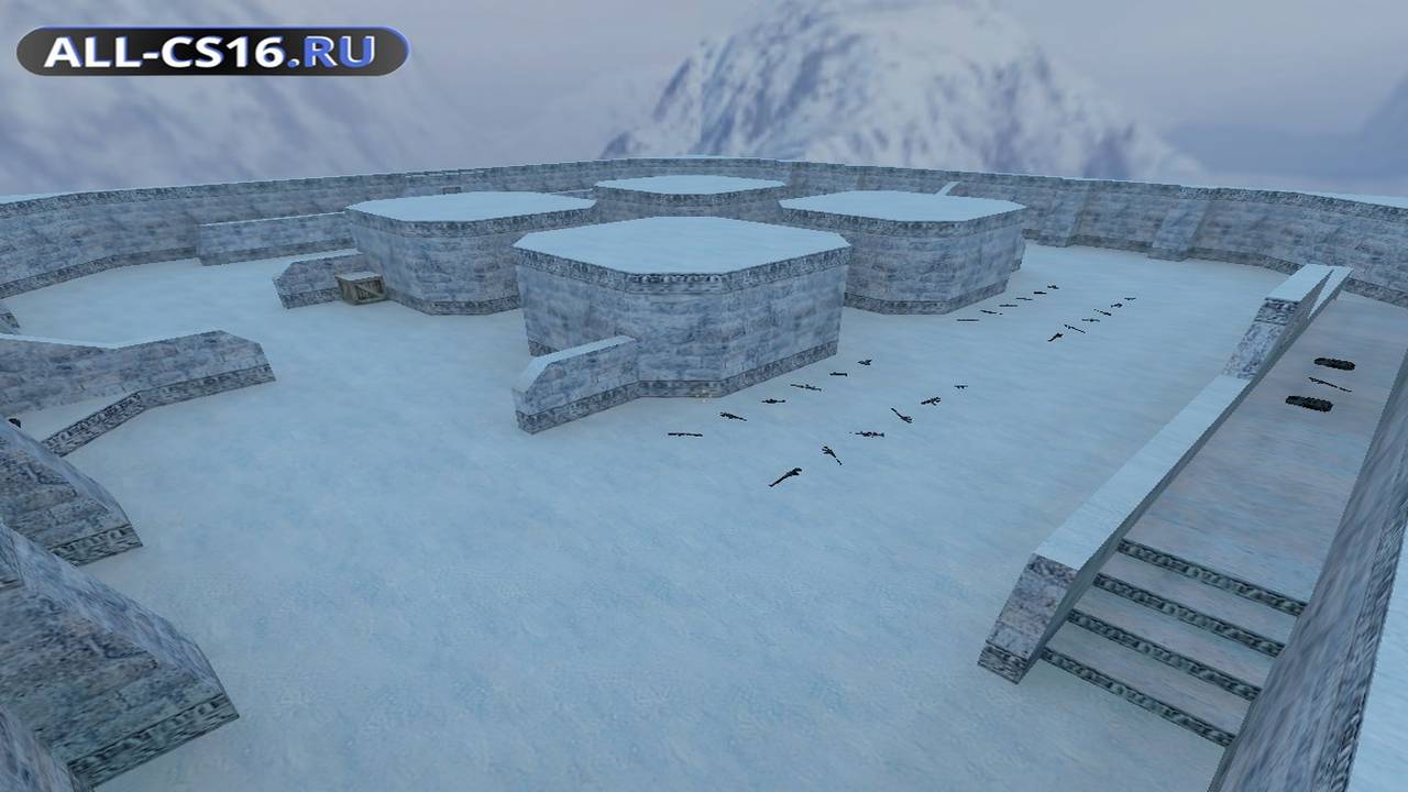 Карта «fy_snow» для CS 1.6 для CS 1.6
