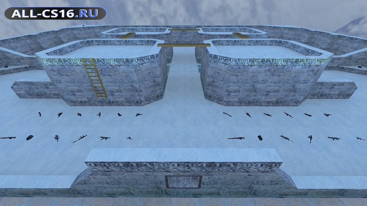 Карта «fy_snow2» для CS 1.6 для CS 1.6