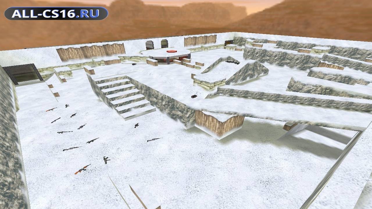 Карта «fy_snow2006» для CS 1.6 для CS 1.6