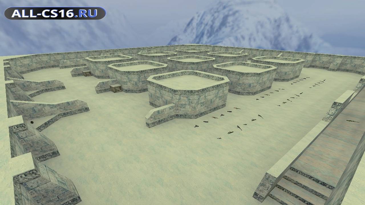 Карта «fy_snow3x» для CS 1.6 для CS 1.6