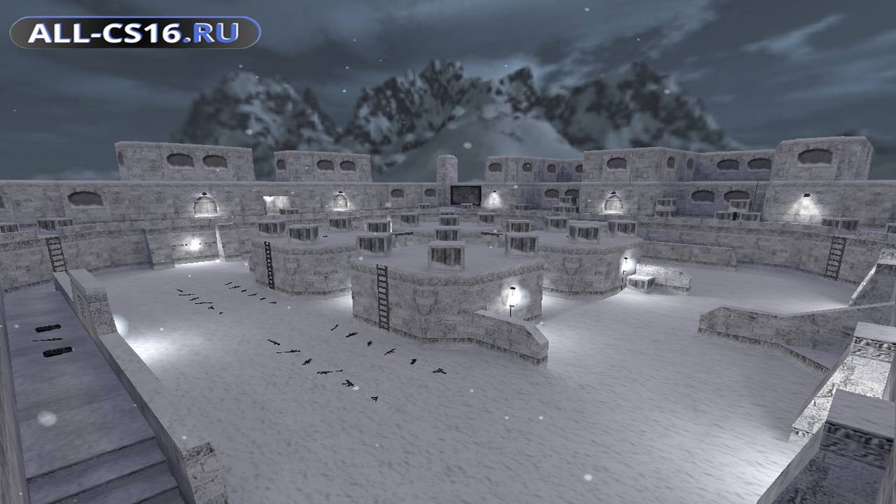 Карта «fy_snow_2016» для CS 1.6 для CS 1.6